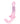 RealRock Crystal Clear 6" Strapless Strap-On - Pink