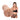 Realistic pussy stroker next to a woman in black lingerie on a white background