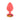 Luv Inc Vibrating Jeweled Butt Plug Large - Coral