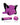 Heartbeat Strap On Clitoral Massager - Fuchsia