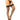 Fishnet Lace Top Thigh High Stockings Black O/S