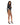 Liquid Onyx Long Sleeve Harness Teddy Black L/XL