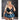 Secret Crush Wetlook Costume Black & Blue 1X/2X