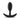 Blush Anal Adventures Platinum Silicone Weighted Vibra Slim Plug Small Black