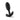 Blush Anal Adventures Platinum Silicone Weighted Vibra Slim Plug Small Black