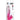 King Cock Clear 6" Cock with Balls - Pink