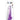 King Cock Clear 8" Cock with Balls - Purple