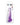 King Cock Clear 8" Cock with Balls - Purple