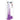 King Cock Clear 9" Cock with Balls - Purple