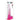 King Cock Clear 9" Cock with Balls - Pink