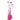 King Cock Clear 10" Cock with Balls - Pink