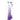 King Cock Clear 10" Cock with Balls - Purple