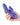 Seduction Angel Rabbit Vibrator - Metallic Purple