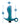 Blush Anal Adventures Matrix Teleportation Plug - Lunar Blue