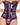 Sugar Plum Faux Leather Bustier Purple XL