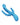 Trilux Kinky Finger Rabbit Vibrator with Anal Beads - Blue