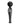Skylar LED Digital Display Wand - Black