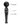 Skylar LED Digital Display Wand - Black