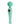 Skylar LED Digital Display Wand - Turquoise