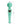 Skylar LED Digital Display Wand - Turquoise