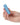 Turbo Buzz Rounded Mini Bullet Vibrator - Blue