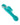 Enchanted Oscillate Rabbit Vibrator - Turquoise Blue