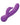 First Time Rechargeable Pleaser Rabbit Vibrator - Purple