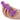 First Time Vibrating Triple Beaded Anal Probe - Purple