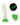 Glow Stick Leaf Glow-in-the-Dark Dildo - Green