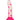 Glow Stick Heart Glow-in-the-Dark Dildo - Pink