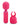 Nu Sensuelle Harlow Mini Wand & Attachment - Pink