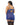 Kehlani Babydoll with Garters & G-String - Cobalt Blue 1X/2X