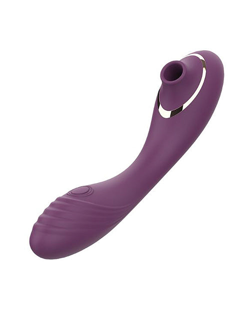 PRIVE Trinite 3 in One Medical Grade Silicone Vibrator Purple Adult Toy Box PRIVE Trinite 3 in One Medical Grade Silicone Vibrator Purple Adult Toy Box
