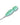 Wild Pop Vibe Mini Wand Vibrator - Aqua