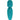 Wild Pop Vibe Mini Wand Vibrator - Teal