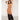 Ombre Seamless Zebra Knit Bodystocking Gown - Copper/Black O/S