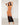 Ombre Seamless Zebra Knit Bodystocking Gown - Copper/Black O/S