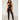 Asymmetrical Knitted Slashed Bodystocking - Black O/S