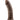 Dr. Skin Plus 8" Posable Dildo - Chocolate