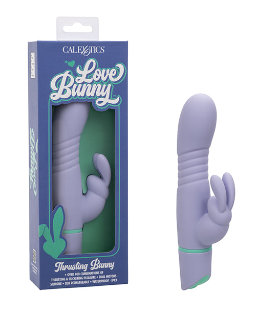 Love Bunny Thrusting Bunny Vibrator - Lavender Adult Toy Box Love Bunny Thrusting Bunny Vibrator - Lavender Adult Toy Box