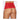 Allure Passion & Pearl High Waist Crotchless G-String Red O/S back