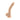 Selopa Natural Feel Flexskin Bendable Dildo with Moving Material 7 in. Light