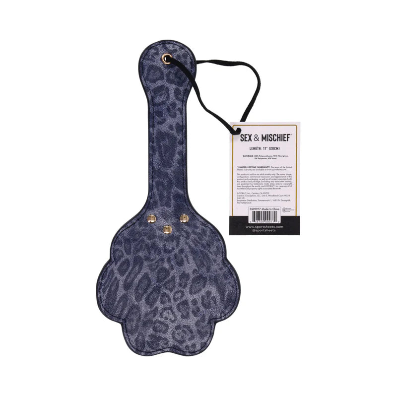 Sex & Mischief Cougar Paw Paddle Adult Toy Box Sex & Mischief Cougar Paw Paddle Adult Toy Box