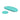 Turquoise-colored panty vibe on a white background