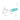 aqua we-vibe panty vibrator with USB charging cable and labeled parts on a white background