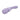 Purple dual-ended wand vibrator on a white background