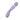 Purple dual-ended wand vibrator with buttons on a white background