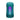 A teal and purple handsfree masturbator shown from the front on a solid white background, featuring the brand name 'LOVENSE' printed vertically on the purple center panel.