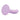 Purple dildo on a white background