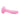 Pink silicone dildo on a white background